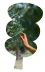Ecosia Tree Mail Icon