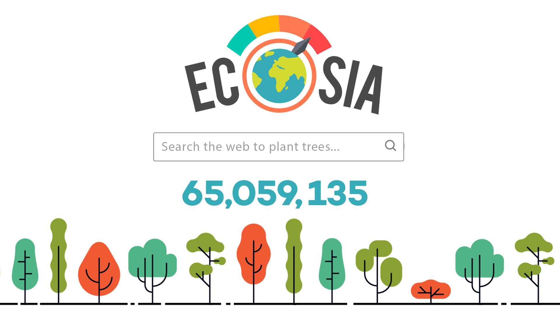 Ecosia's tree counter just got faster