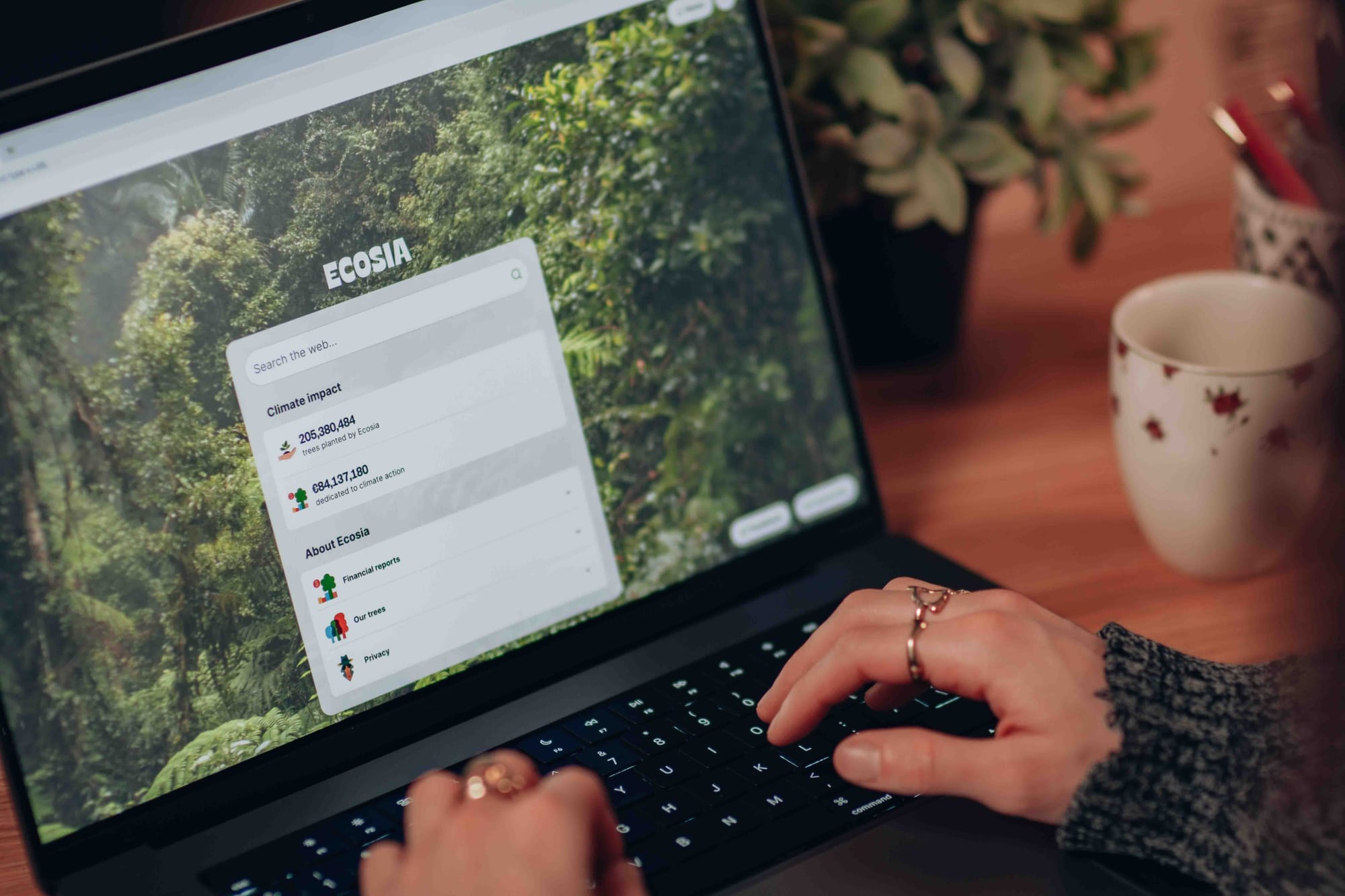 Designed for you, built for the planet: the new Ecosia Browser
