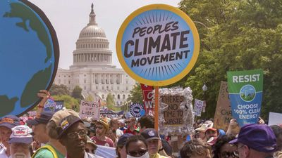 Ecosia at the Climate March