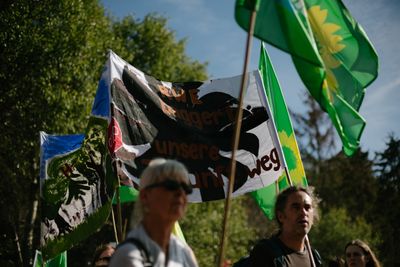 Tens of thousands march to save the Hambach Forest